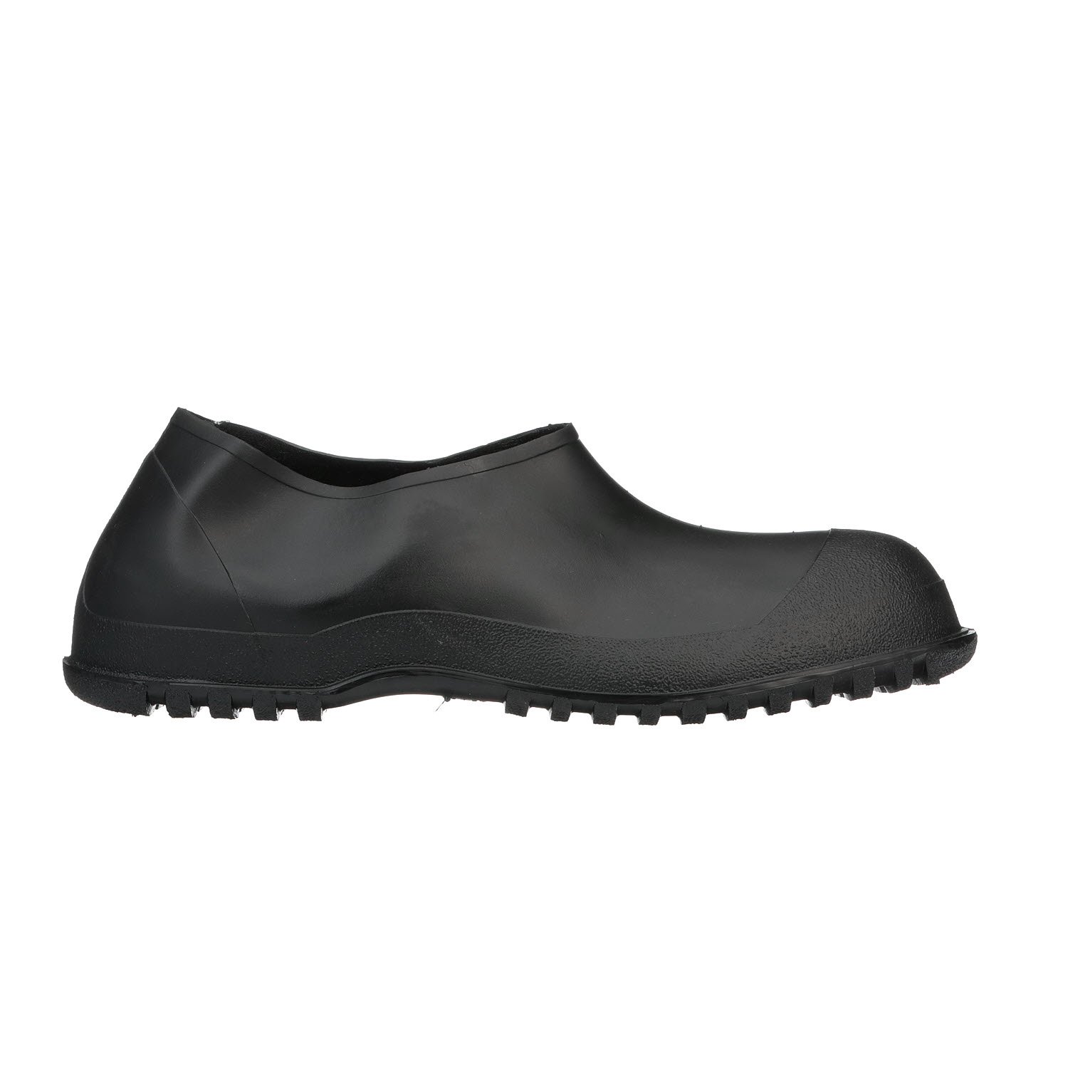 OVERSHOE PVC BLACK SMALL CLEATED (PR) - Overshoe: Ankle-High Rubber